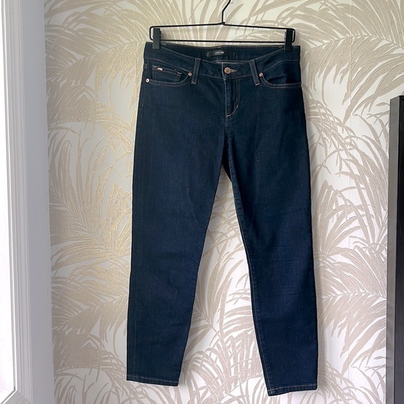 Joes Jeans Womens Chelsea Skinny Dark Wash Denim Mid Rise Stretch Ankle Jeans 27 - Picture 3 of 15